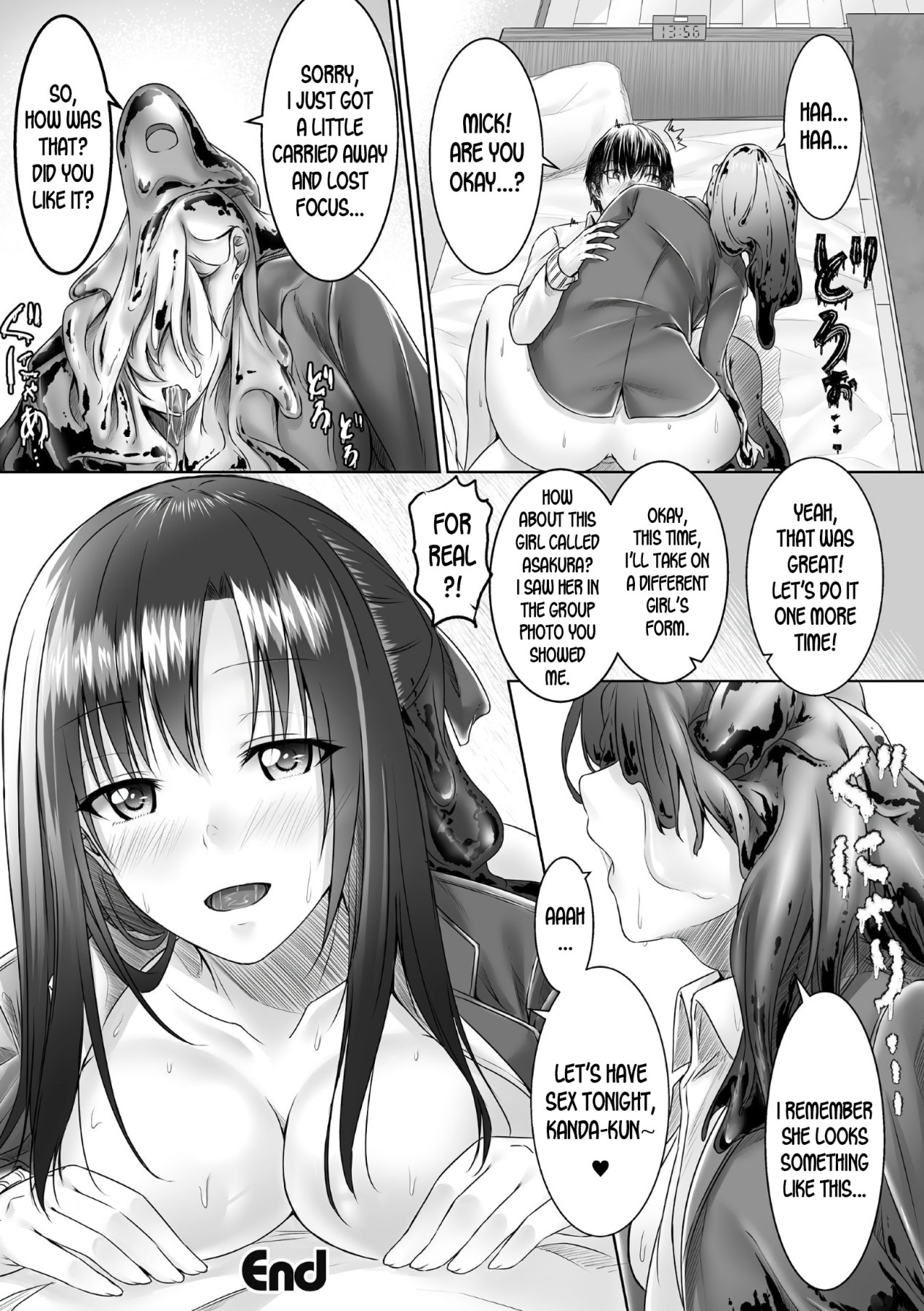 Hentai Manga Comic-The Slime's Gratitude-Read-10